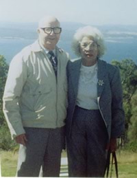 Joe Shackleton and May Rosser 