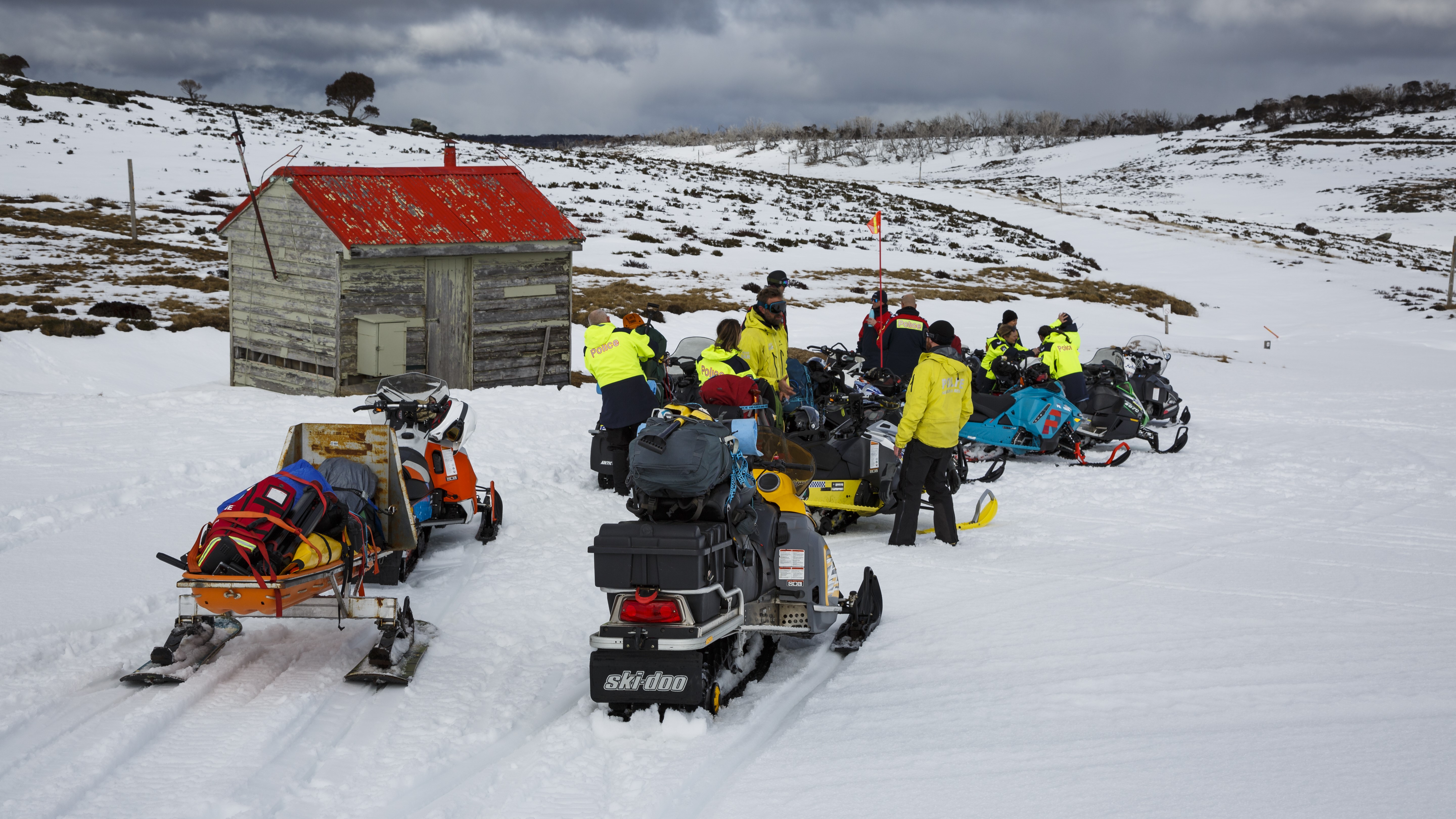 News - Police Life - Staying cool under pressure - Members using snow vehicles  - 1280x720 - in-page