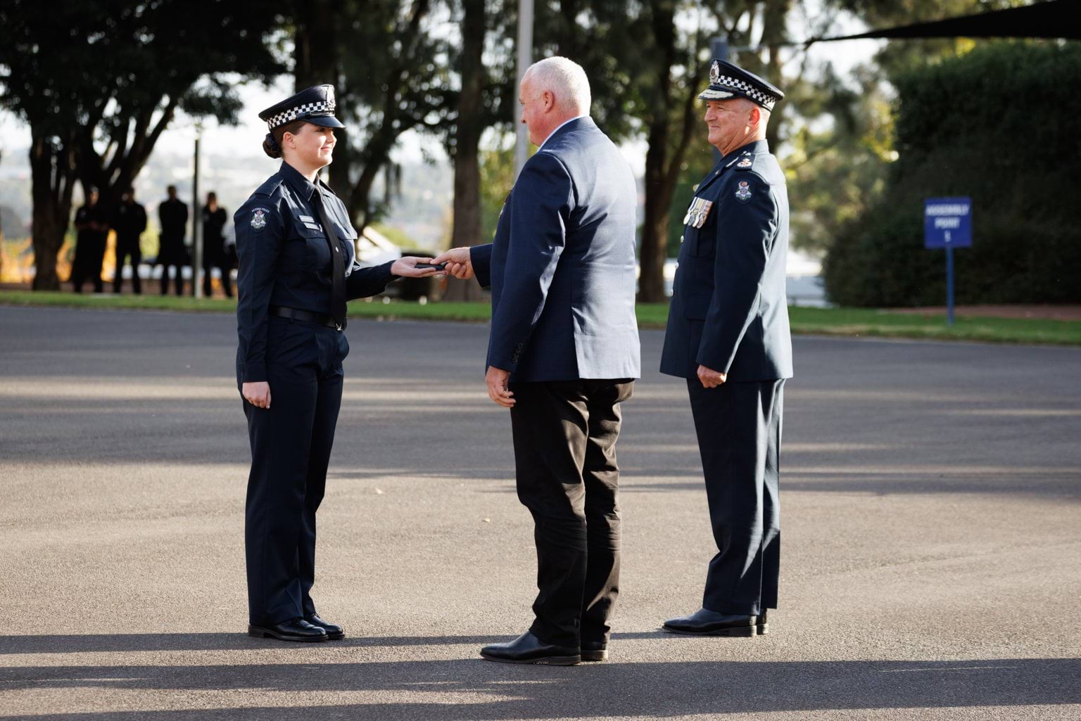Police Life - Constable Jemima Smith at graduation.