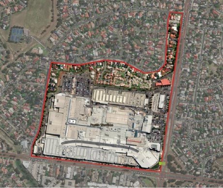 Public notice map - Pacific Werribee Shopping Centre 1 March to 30 June 2026