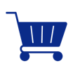 Icon of a shopping trolley.