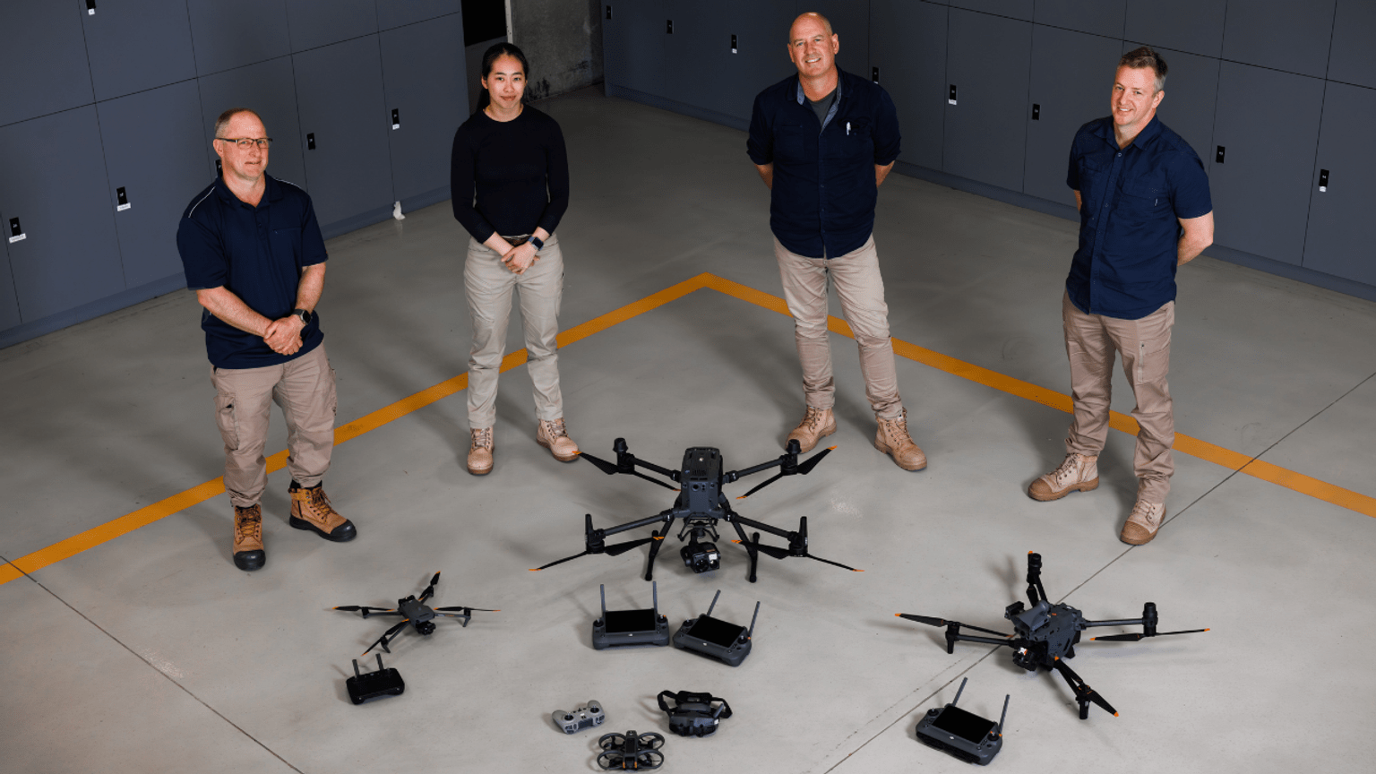 Police Life - members of the Remotely Piloted Aircraft Systems Unit