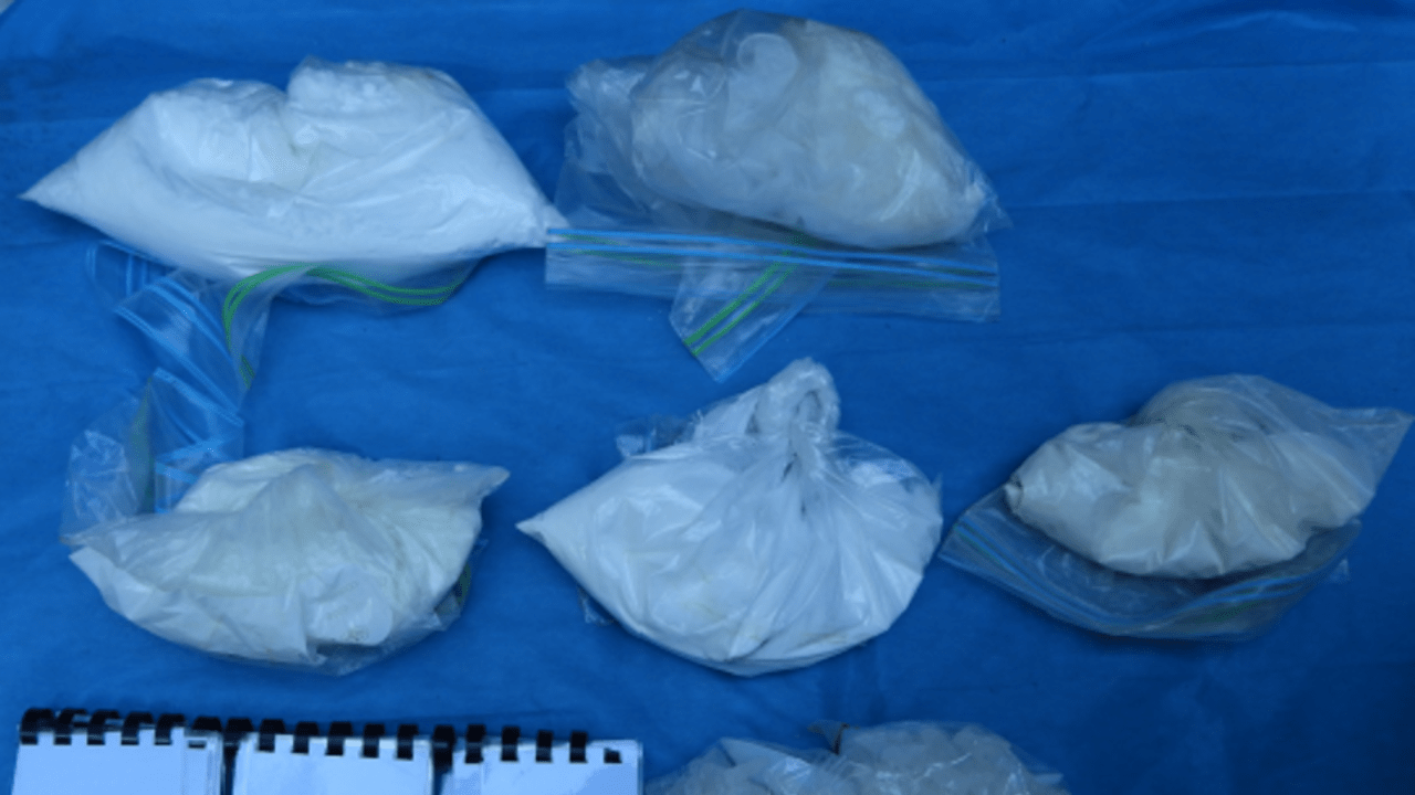 Police Life - drugs seized in Operation Lemon seach warrant