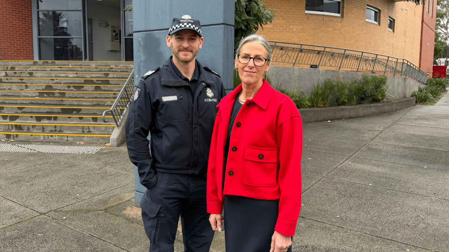 Police Life - Sgt Felix Kostiuk and mum Pauline