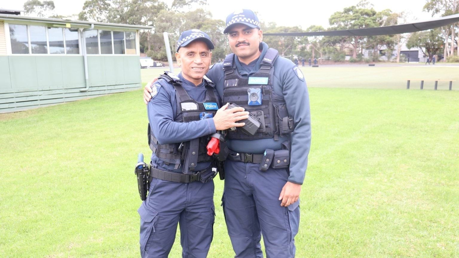 Police Life – Two police at the Academy