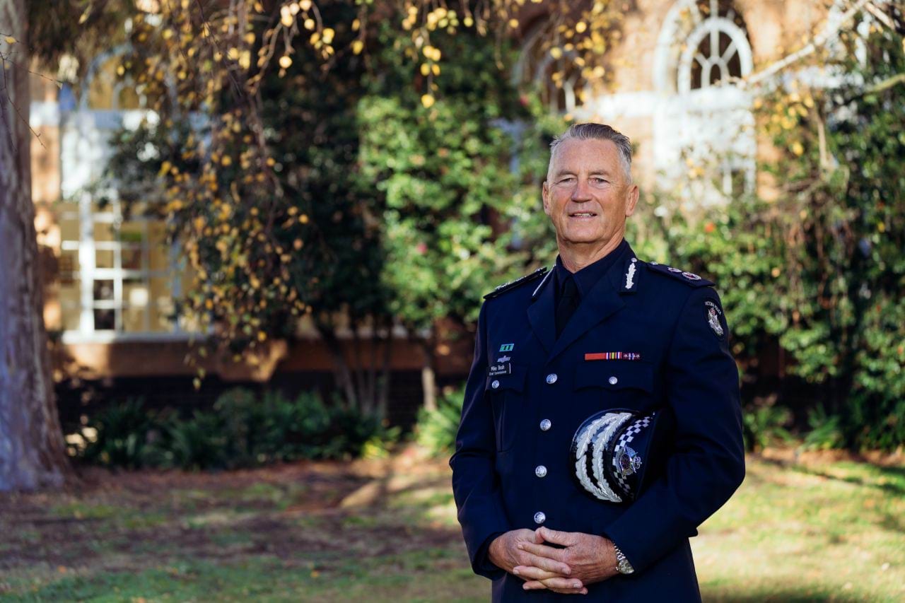 Chief Commissioner Mike Bush.